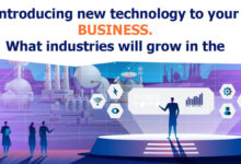 Introducing new technology to your business. What industries will grow in the future