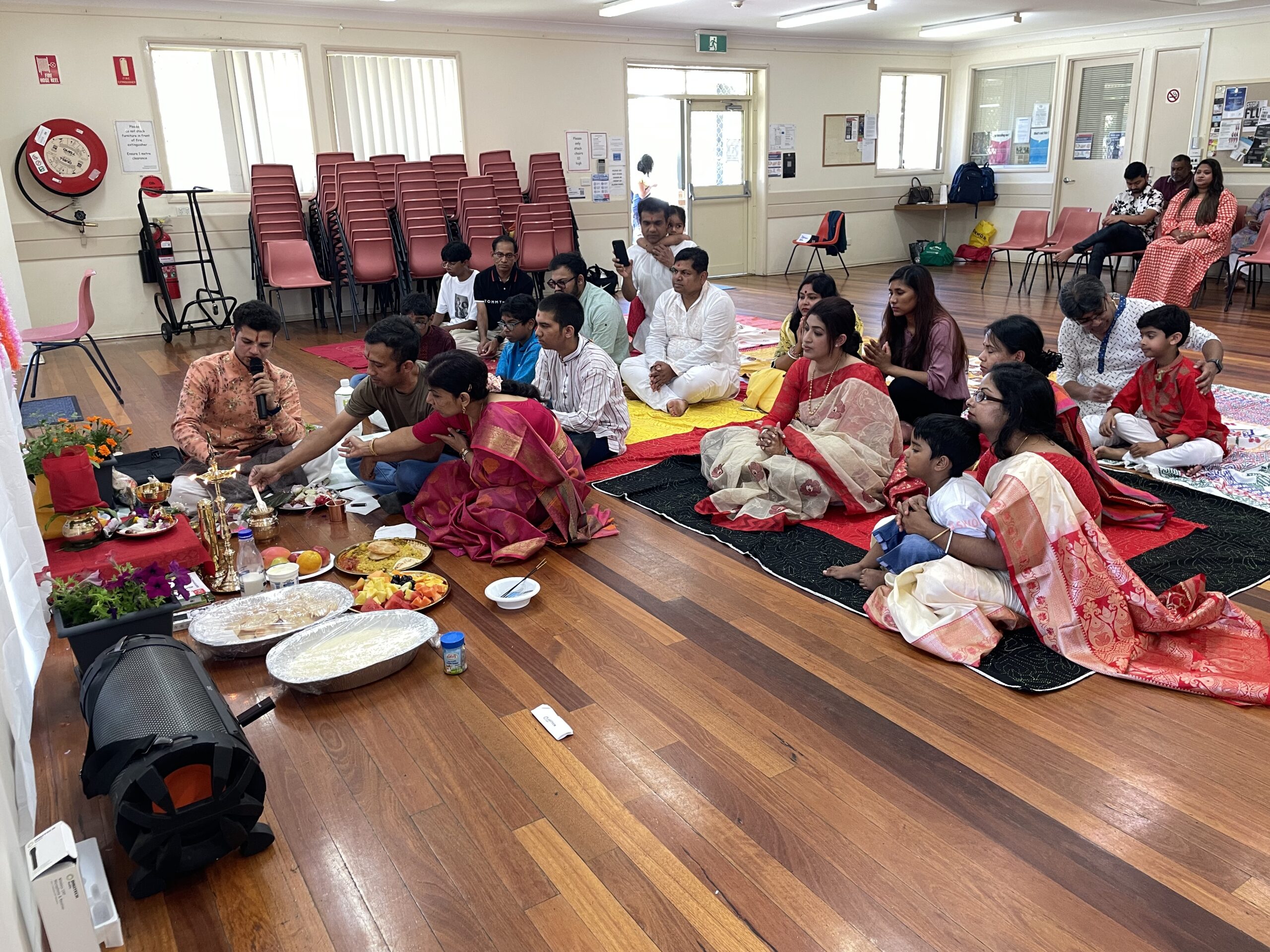 অস্ট্রেলিয়ার ওলংগংয়ে বাংলাদেশিদের সরস্বতী পূজা উদযাপন