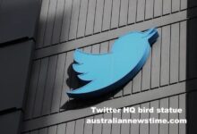 Twitter HQ bird statue australiannewstime.com