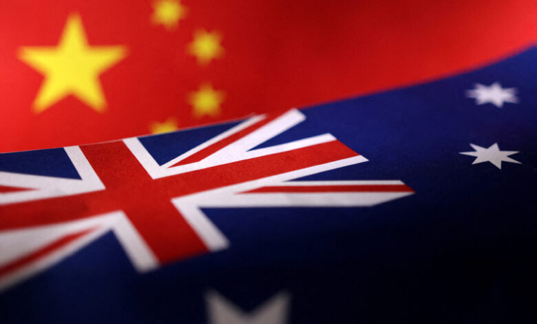 australia and china