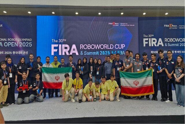 Iranians shine at FIRA RoboWorld Cup IESO 2025 contests