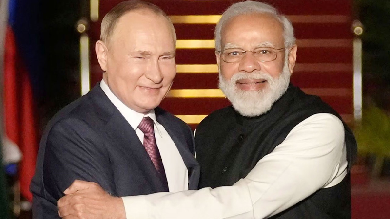 Norendra modi Putin