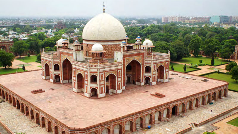 Portion of Humayun’s Tomb Collapses in Delhi, Five Dead and Several Injured 2 Portion of Humayuns Tomb in Delhi befor Collapses