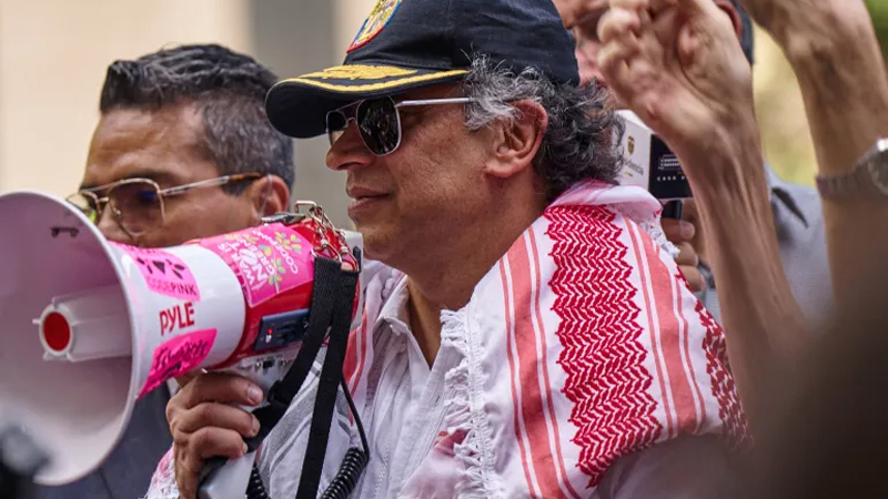 United States Cancels Visa of Colombian President Over Pro Palestine Stance