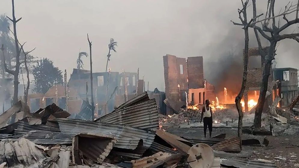 Junta Attack on Buddhist Festival in Myanmar Kills 40