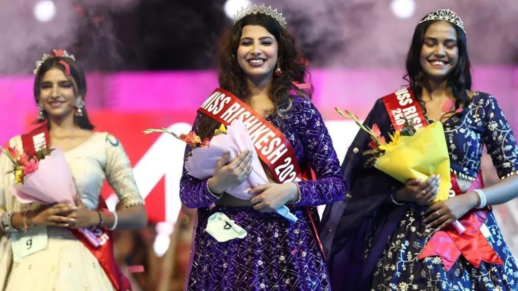 Triumph Over Trolling: Muskan Sharma Wins Miss Rishikesh After Viral Standoff Against Moral Police 10 The Miss Rishikesh contestants were heckled by men for their clothes during rehearsals