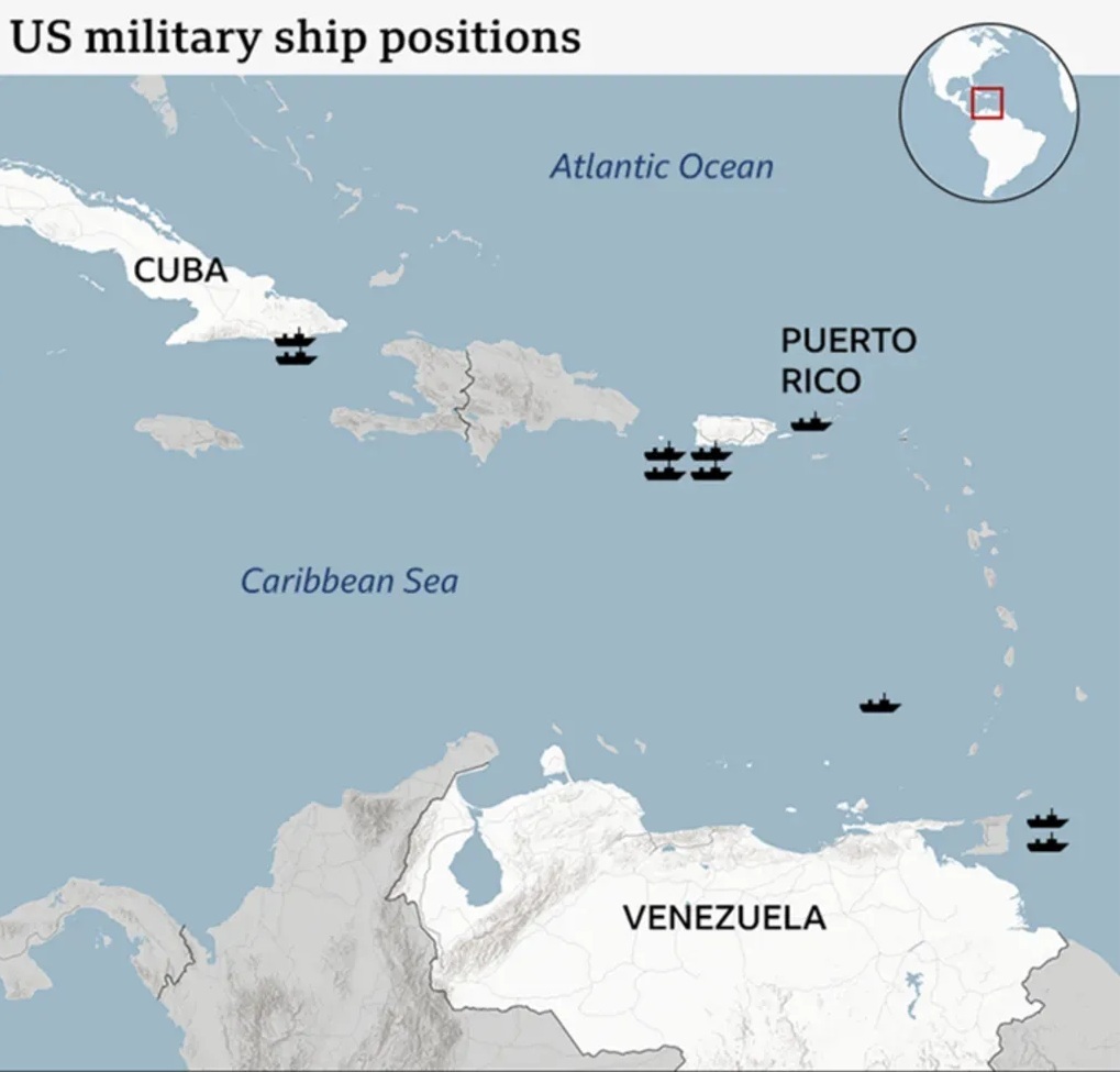 US military base on sea