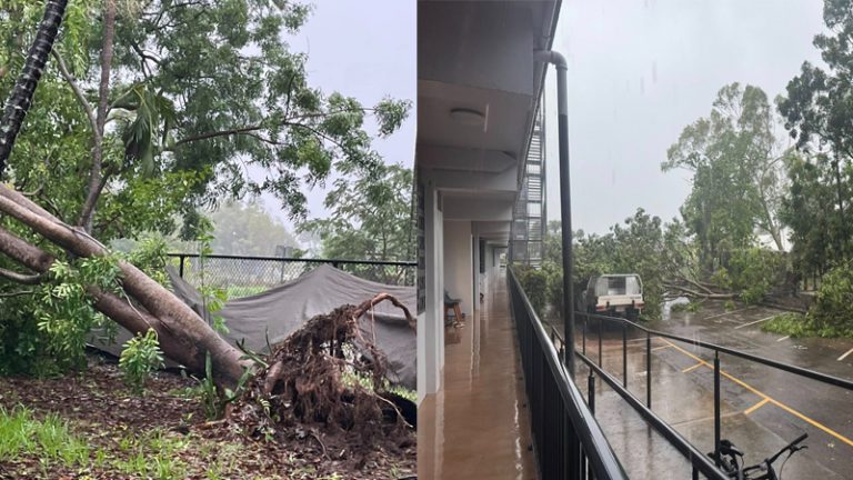 Cyclone Fina Batters Darwin as Power Outages Spread and Residents Seek ...