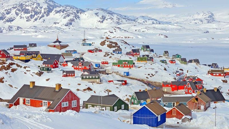 Greenland is the biggest island on Earth but is incredibly sparsely populated.