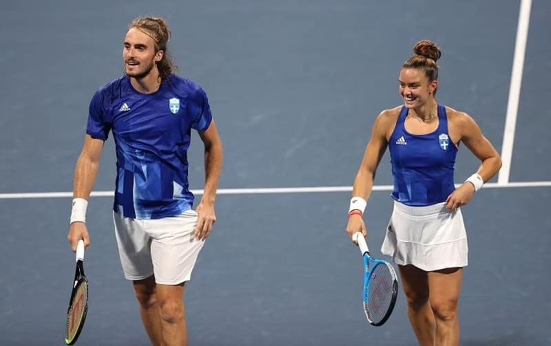 Maria Sakkari and Stefanos Tsitsipas