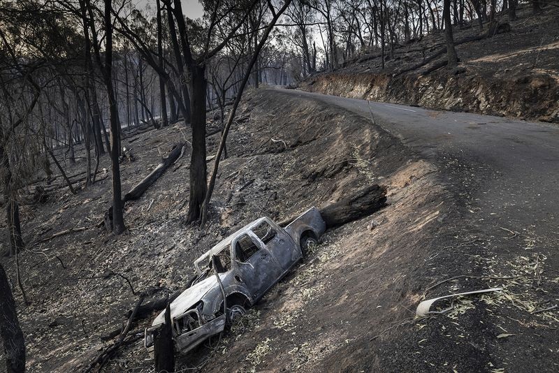 Police said the body was discovered about 100 metres from a vehicle off Yarck Road at Gobur
