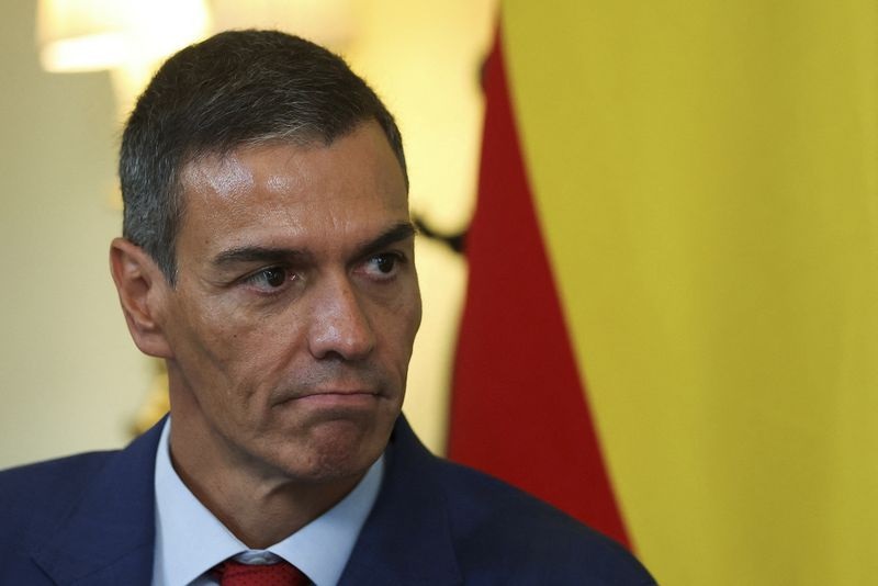 Spanish Prime Minister Pedro Sanchez said his government does not recognise an intervention which violates international law