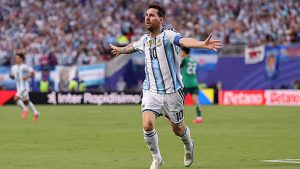 Messi Makes History in Argentina-Algeria Clash, Scores in Fifth World Cup 9 image 300531 1781660601