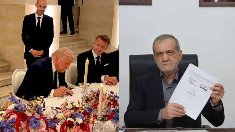 trump pezeshkian
