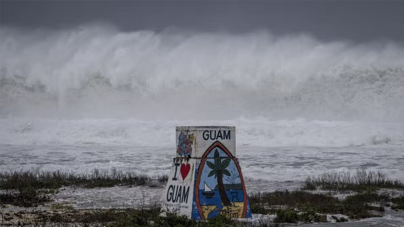 Super Typhoon Bavi Guam
