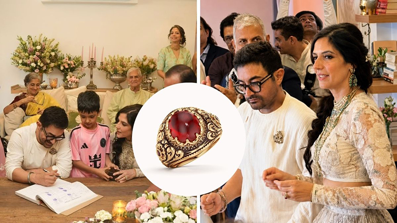 aamir khan s wedding ring for gauri