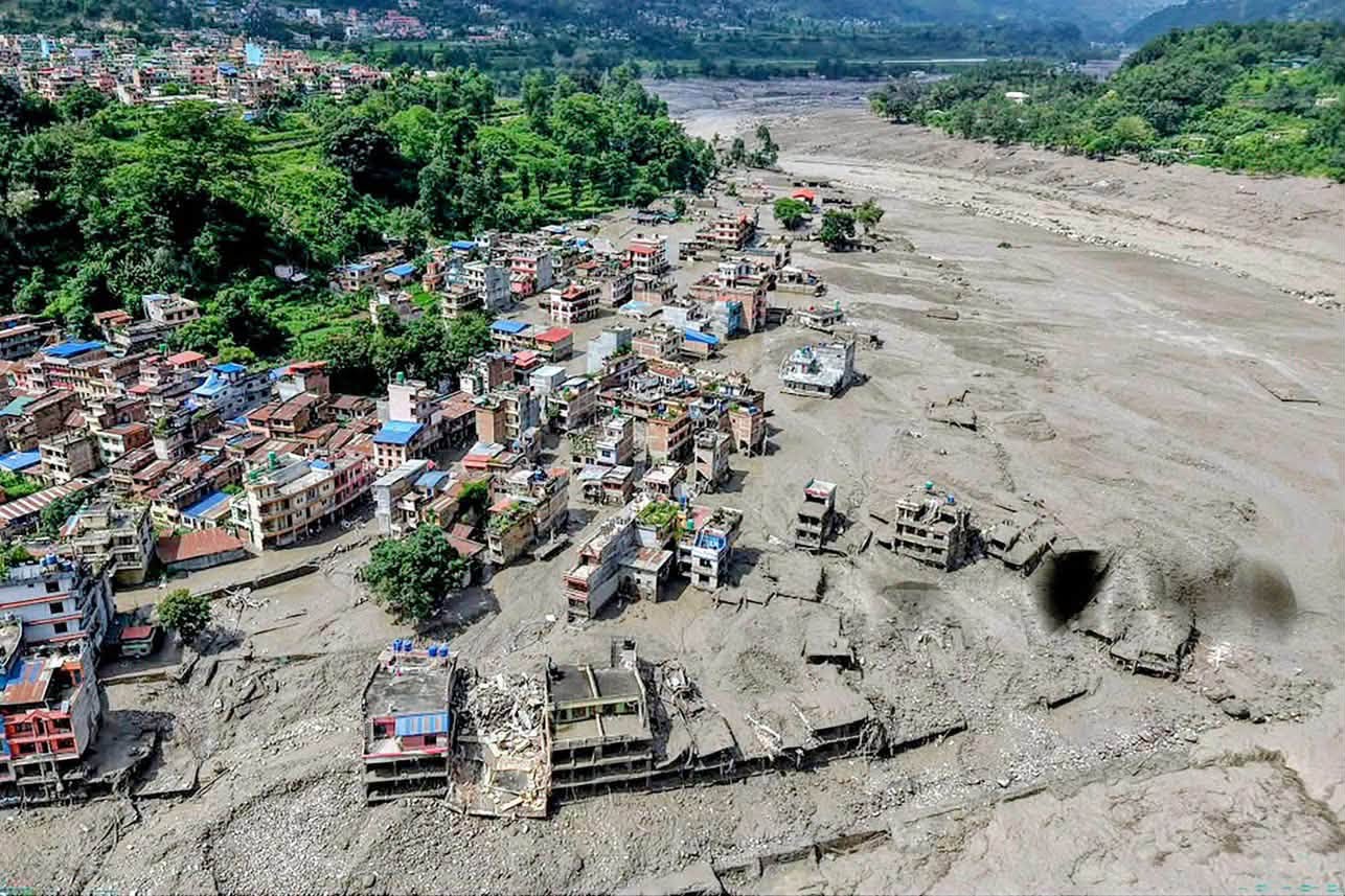 nepal flood